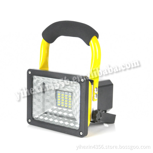 Portable LED Work Lights Camping Light with SOS Mode,Floodlights, Built-in Battery with USB Ports to charge Mobile Devices